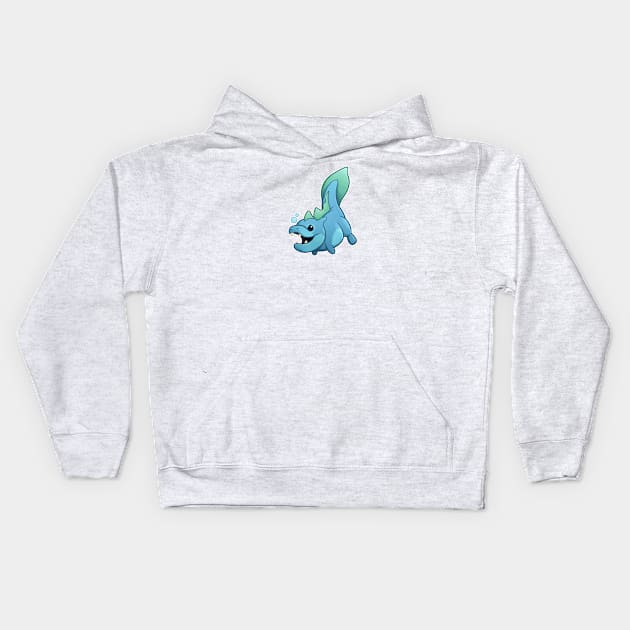 Waterdragon Kids Hoodie by jpowersart